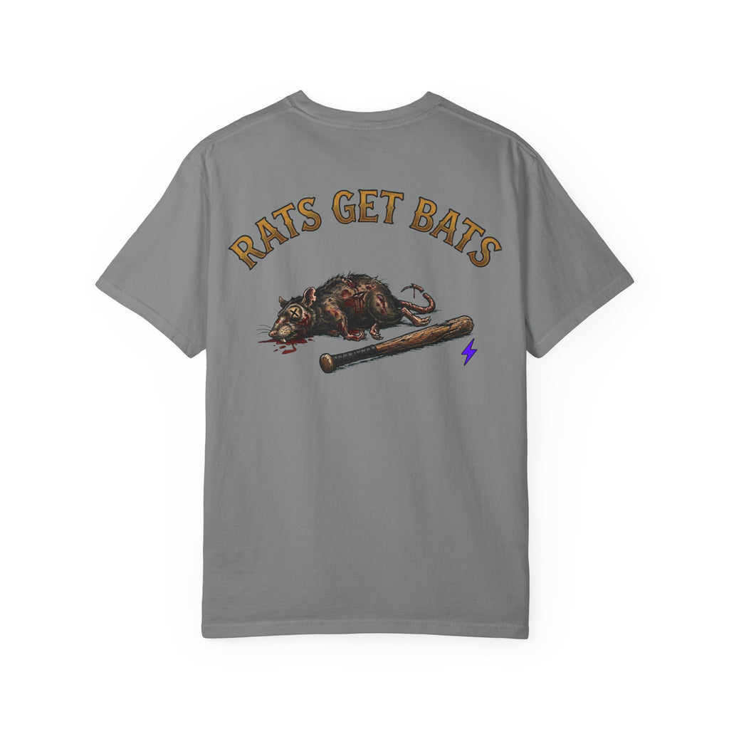 Rats Get Bats Garment-Dyed T-shirt