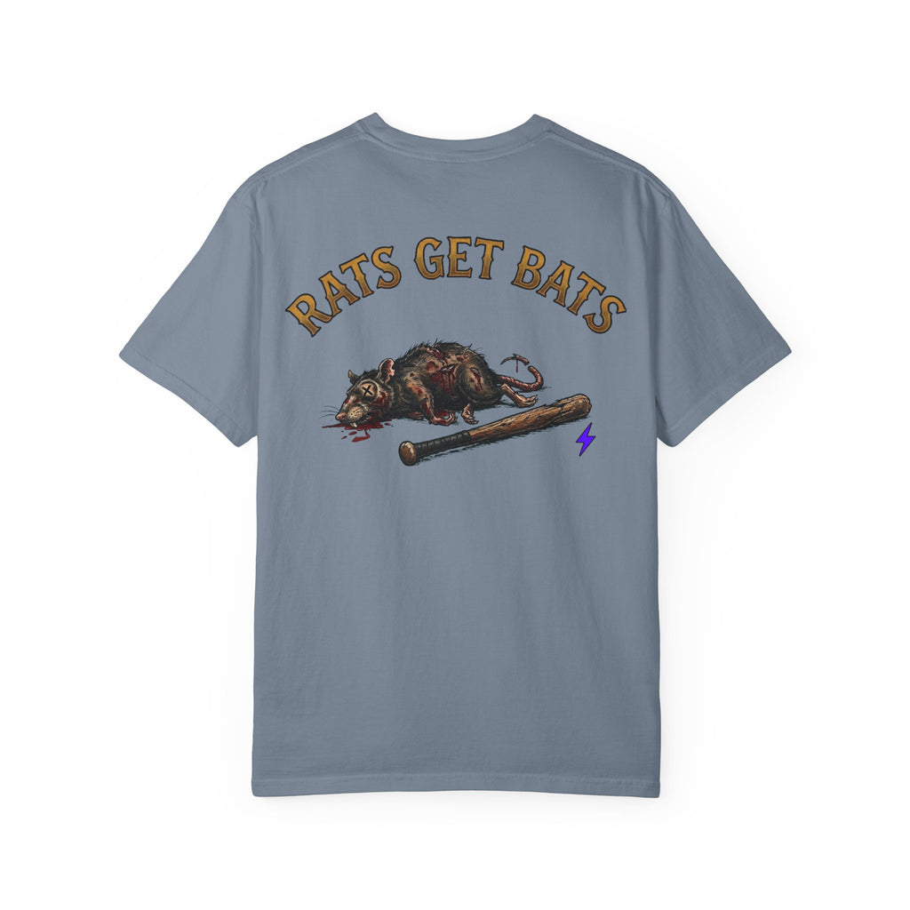 Rats Get Bats Garment-Dyed T-shirt