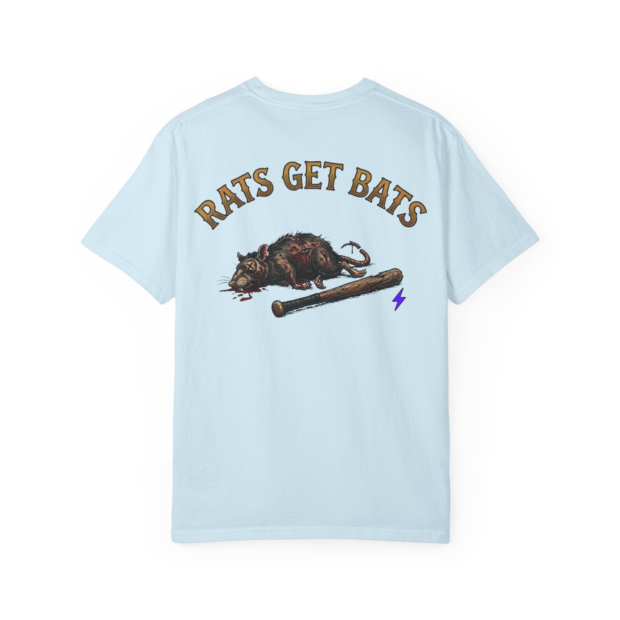 Rats Get Bats Garment-Dyed T-shirt