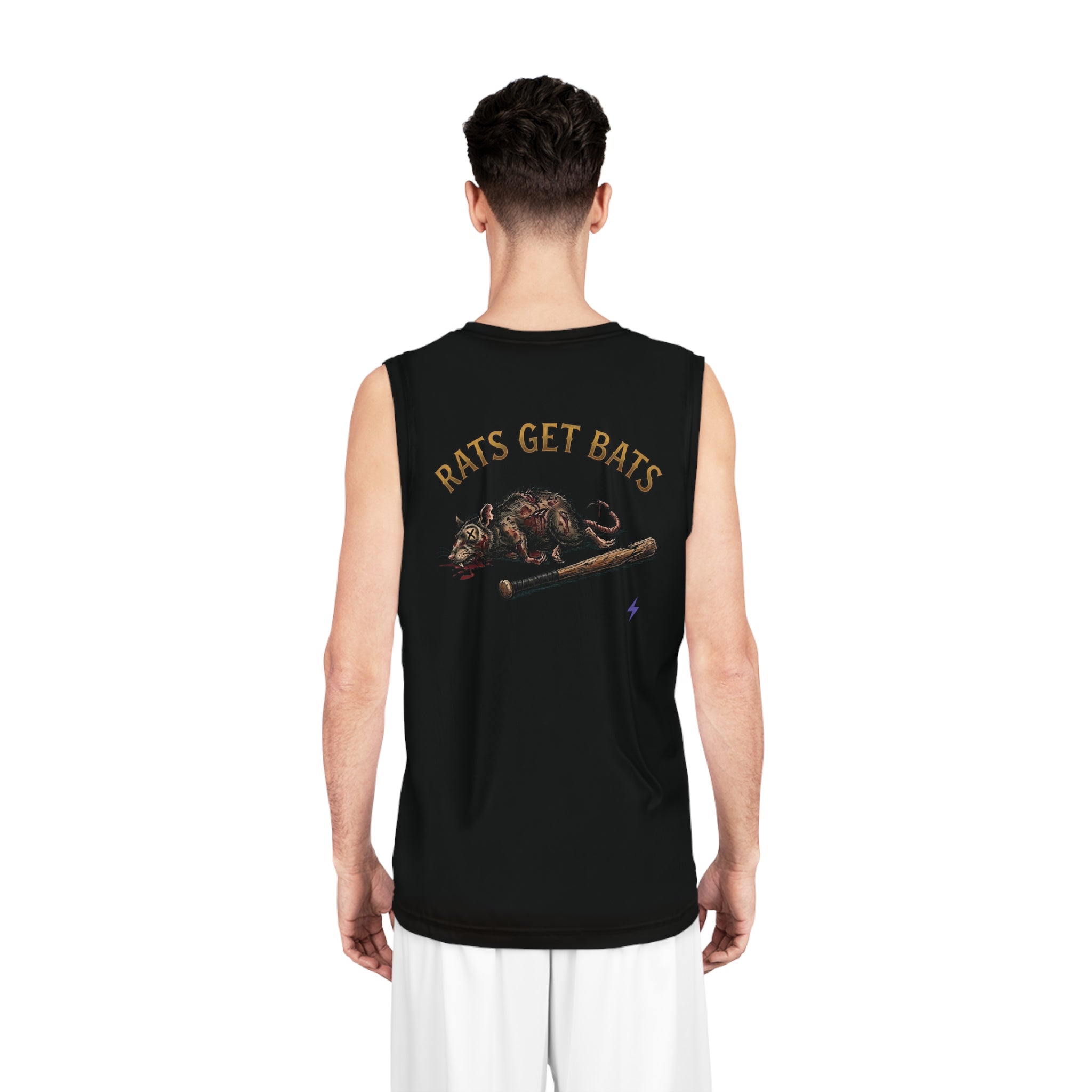 Rats Get Bats Basketball Jersey