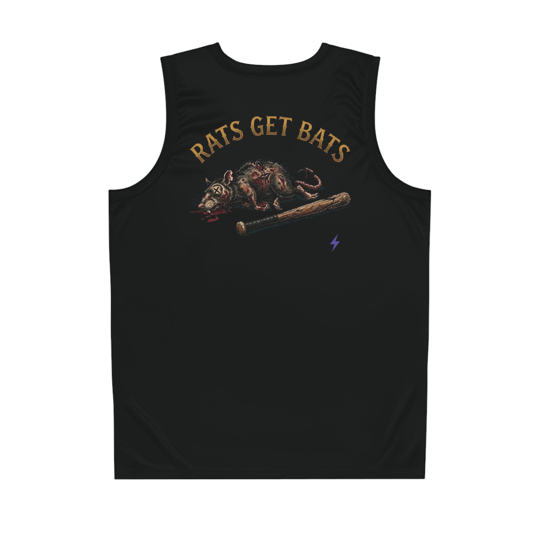 Rats Get Bats Basketball Jersey