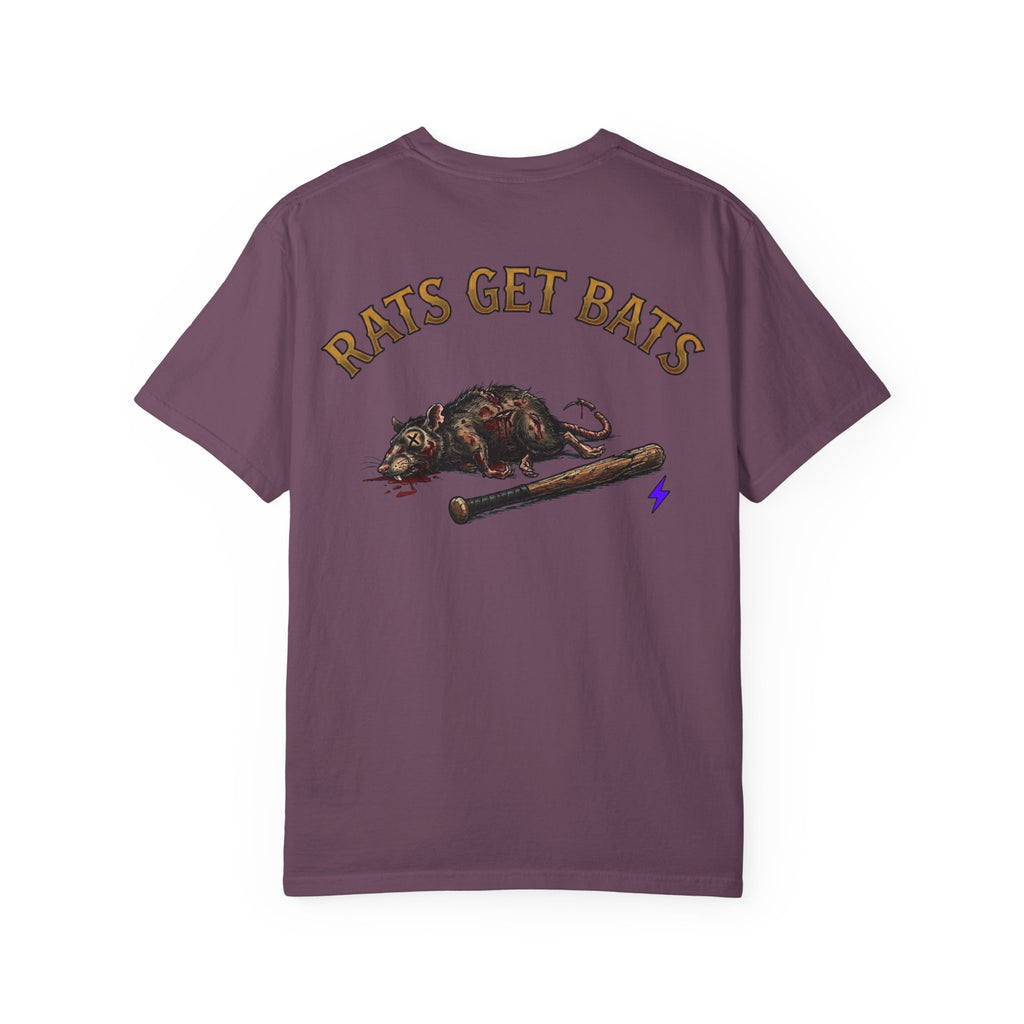 Rats Get Bats Garment-Dyed T-shirt