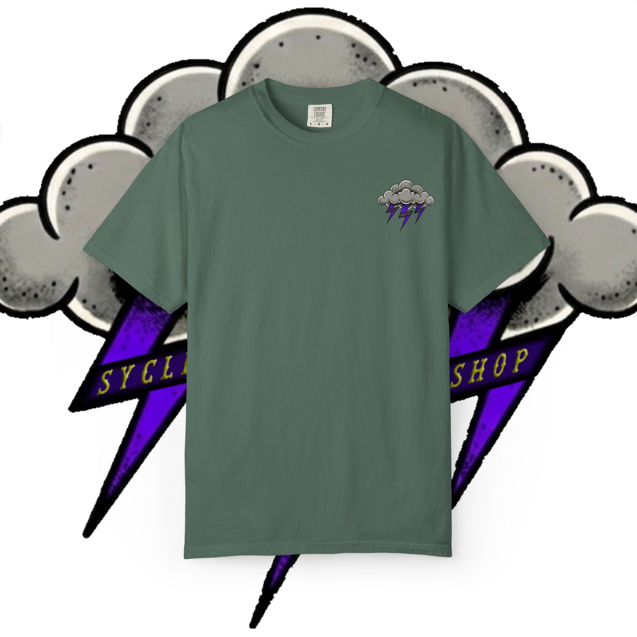 OG Logo Unisex Garment-Dyed T-shirt